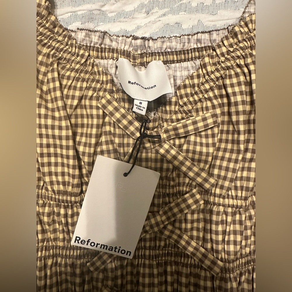 NWT Reformation Lauryn Top - Picture 7 of 8